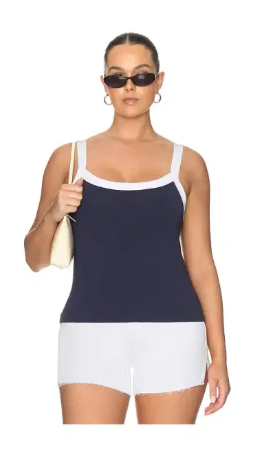 Good American The Ringer Tank Top | Thumbnail 2 Good American The Ringer Tank Top | Thumbnail 2