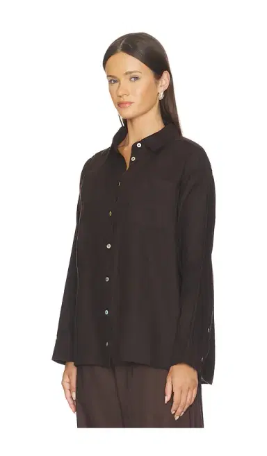 DONNI. The Linen Relaxed Shirt | Thumbnail 3 DONNI. The Linen Relaxed Shirt | Thumbnail 3