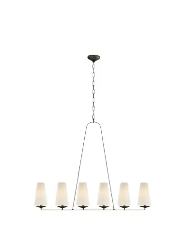Visual Comfort Signature Fontaine Linear Chandelier By AERIN | Thumbnail 1 Visual Comfort Signature Fontaine Linear Chandelier By AERIN | Thumbnail 1