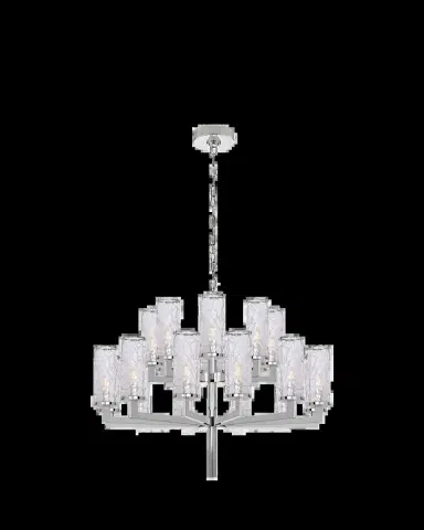 Visual Comfort Signature Liaison Double Tier Chandelier By Kelly Wearstler | Thumbnail 2 Visual Comfort Signature Liaison Double Tier Chandelier By Kelly Wearstler | Thumbnail 2