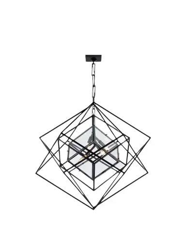 Visual Comfort Signature Cubist Medium Chandelier By Kelly Wearstler | Thumbnail 1 Visual Comfort Signature Cubist Medium Chandelier By Kelly Wearstler | Thumbnail 1