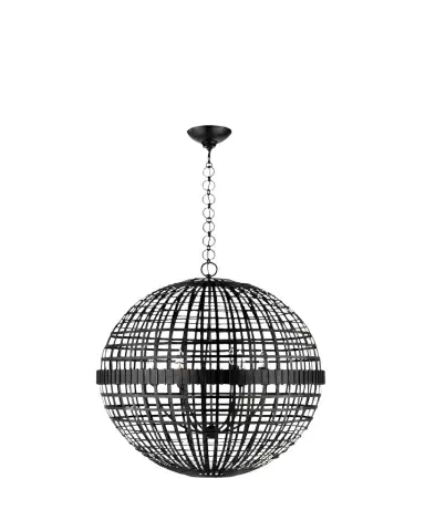 Visual Comfort Signature Mill Large Globe Lantern By AERIN | Thumbnail 1 Visual Comfort Signature Mill Large Globe Lantern By AERIN | Thumbnail 1
