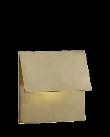 Visual Comfort Signature Esker Single Fold Sconce By Kelly Wearstler | Thumbnail 2 Visual Comfort Signature Esker Single Fold Sconce By Kelly Wearstler | Thumbnail 2