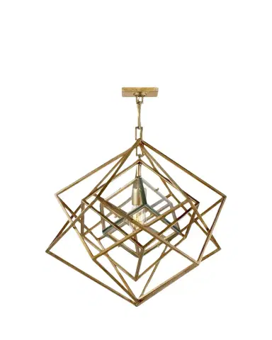 Visual Comfort Signature Cubist Small Chandelier By Kelly Wearstler | Thumbnail 1 Visual Comfort Signature Cubist Small Chandelier By Kelly Wearstler | Thumbnail 1