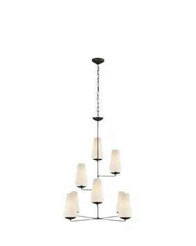 Visual Comfort Signature Fontaine Vertical Chandelier By AERIN | Thumbnail 1 Visual Comfort Signature Fontaine Vertical Chandelier By AERIN | Thumbnail 1
