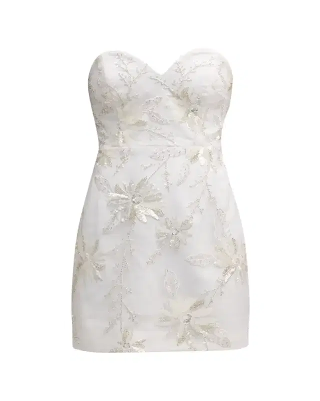 Ronni Strapless Bead & Sequin Mini Dress Ronni Strapless Bead & Sequin Mini Dress