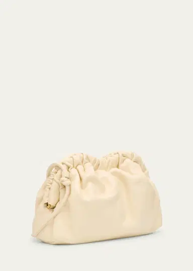 MANSUR GAVRIEL Mini Lambskin Cloud Clutch Bag | Thumbnail 3 MANSUR GAVRIEL Mini Lambskin Cloud Clutch Bag | Thumbnail 3