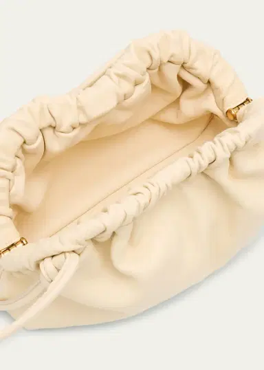 MANSUR GAVRIEL Mini Lambskin Cloud Clutch Bag | Thumbnail 4 MANSUR GAVRIEL Mini Lambskin Cloud Clutch Bag | Thumbnail 4