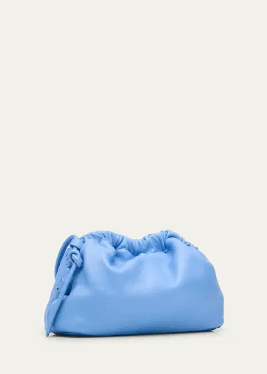 MANSUR GAVRIEL Mini Lambskin Cloud Clutch Bag | Thumbnail 9 MANSUR GAVRIEL Mini Lambskin Cloud Clutch Bag | Thumbnail 9