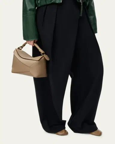 Loewe Puzzle Edge Small Top-Handle Bag in Grain Leather | Thumbnail 2 Loewe Puzzle Edge Small Top-Handle Bag in Grain Leather | Thumbnail 2