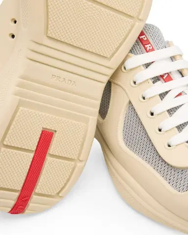 Prada Men's Americas Cup Rubber Trainer Sneakers | Thumbnail 7 Prada Men's Americas Cup Rubber Trainer Sneakers | Thumbnail 7