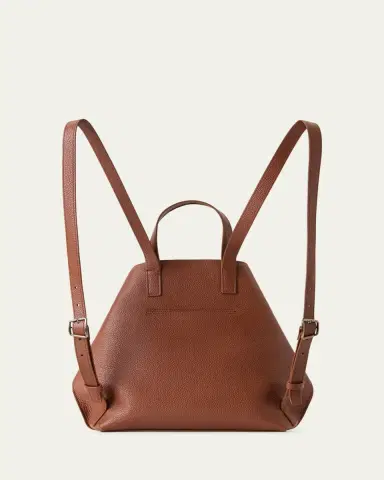Akris Small Grain Leather Backpack | Thumbnail 2 Akris Small Grain Leather Backpack | Thumbnail 2