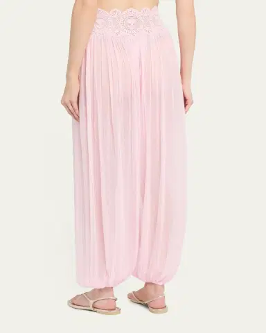 Retrofête Dreamy Chiffon Bubble Pants | Thumbnail 3 Retrofête Dreamy Chiffon Bubble Pants | Thumbnail 3