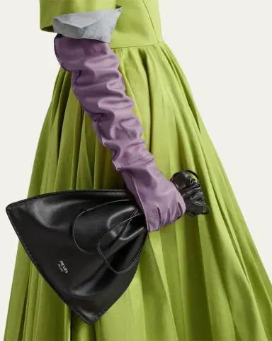 Prada Nappa Leather Pouch Bag | Thumbnail 2 Prada Nappa Leather Pouch Bag | Thumbnail 2