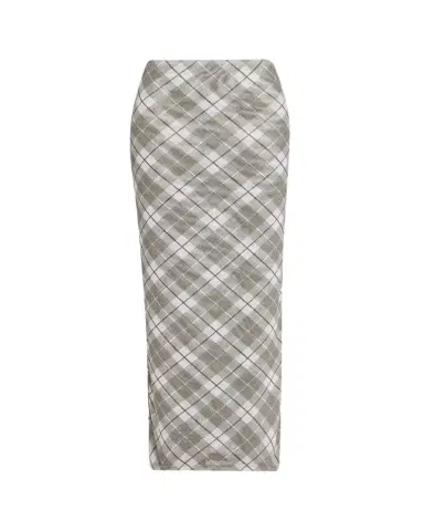 Ronny Kobo Azana Plaid-Print Mesh Maxi Skirt | Thumbnail 1 Ronny Kobo Azana Plaid-Print Mesh Maxi Skirt | Thumbnail 1