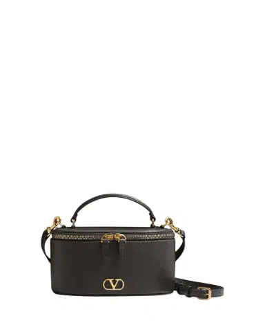 Valentino Garavani Mini Grain Leather Vanity Bag | Thumbnail 1 Valentino Garavani Mini Grain Leather Vanity Bag | Thumbnail 1