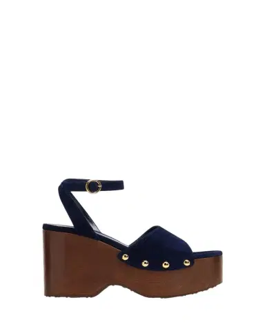 Gianvito Rossi Suede Ankle-Strap Platform Sandals | Thumbnail 1 Gianvito Rossi Suede Ankle-Strap Platform Sandals | Thumbnail 1