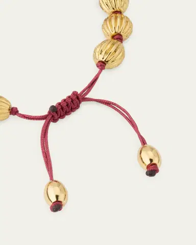 TOHUM Design Tohum One-of-a-Kind Charm Bracelet, Yellow-White | Thumbnail 4 TOHUM Design Tohum One-of-a-Kind Charm Bracelet, Yellow-White | Thumbnail 4