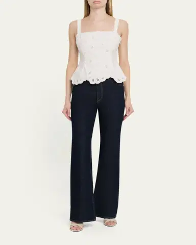 Simkhai Delaney Embroidered Bustier Top | Thumbnail 2 Simkhai Delaney Embroidered Bustier Top | Thumbnail 2