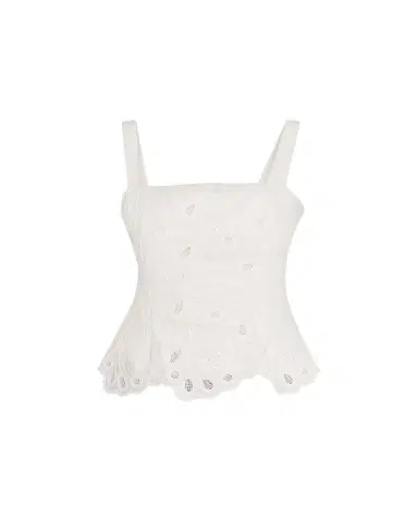 Simkhai Delaney Embroidered Bustier Top | Thumbnail 1 Simkhai Delaney Embroidered Bustier Top | Thumbnail 1