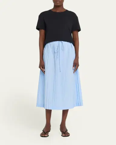 Toteme Classic Cotton T-Shirt | Thumbnail 2 Toteme Classic Cotton T-Shirt | Thumbnail 2