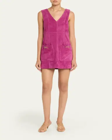 Ulla Johnson Sloane Suede Mini Dress | Thumbnail 2 Ulla Johnson Sloane Suede Mini Dress | Thumbnail 2
