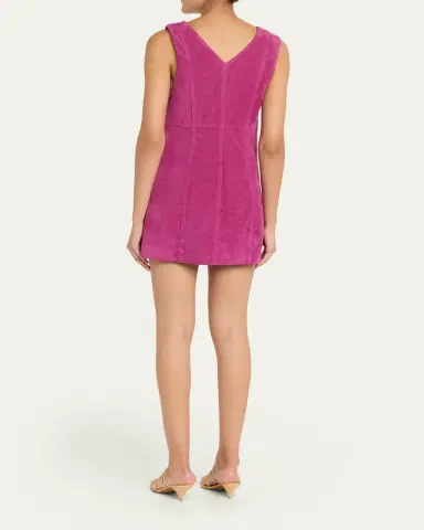 Ulla Johnson Sloane Suede Mini Dress | Thumbnail 3 Ulla Johnson Sloane Suede Mini Dress | Thumbnail 3