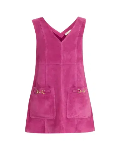 Ulla Johnson Sloane Suede Mini Dress | Thumbnail 1 Ulla Johnson Sloane Suede Mini Dress | Thumbnail 1