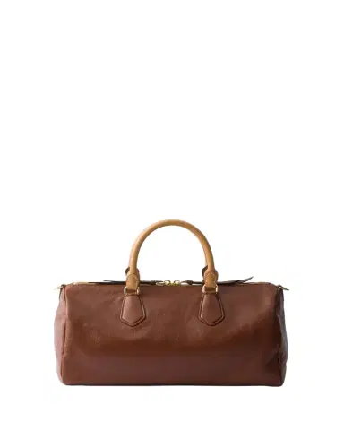 Prada Large Leather Top-Handle Bag | Thumbnail 1 Prada Large Leather Top-Handle Bag | Thumbnail 1