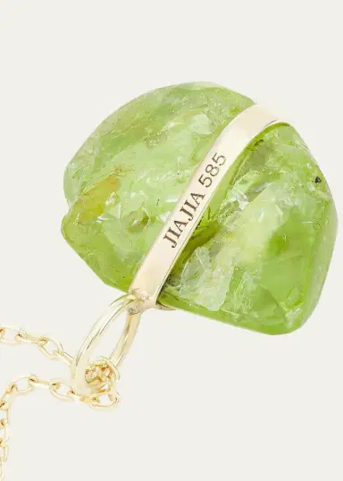 JIA JIA 14K August Birthstone Pendant Necklace | Thumbnail 2 JIA JIA 14K August Birthstone Pendant Necklace | Thumbnail 2