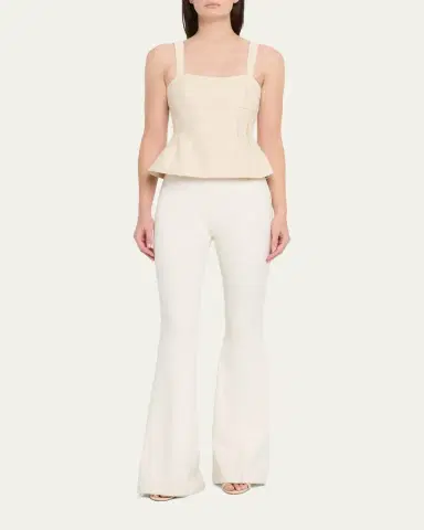 SIMKHAI April Cotton Faille Bustier Top | Thumbnail 2 SIMKHAI April Cotton Faille Bustier Top | Thumbnail 2
