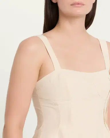 SIMKHAI April Cotton Faille Bustier Top | Thumbnail 5 SIMKHAI April Cotton Faille Bustier Top | Thumbnail 5