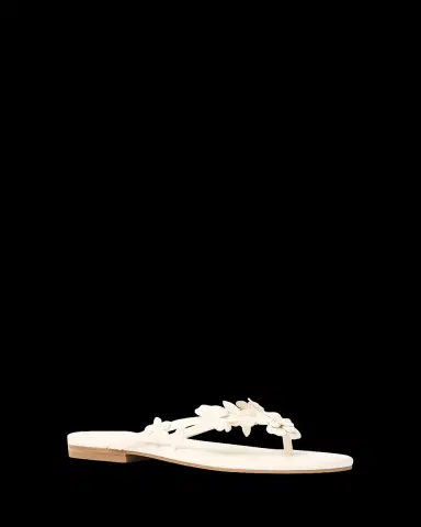Simkhai Willow Floral Applique Leather Sandals | Thumbnail 3 Simkhai Willow Floral Applique Leather Sandals | Thumbnail 3