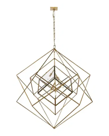 Visual Comfort Signature Cubist Large Chandelier By Kelly Wearstler | Thumbnail 1 Visual Comfort Signature Cubist Large Chandelier By Kelly Wearstler | Thumbnail 1