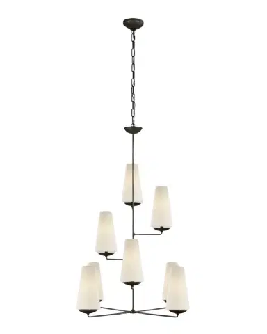 Visual Comfort Signature Fontaine Vertical Chandelier By AERIN | Thumbnail 1 Visual Comfort Signature Fontaine Vertical Chandelier By AERIN | Thumbnail 1
