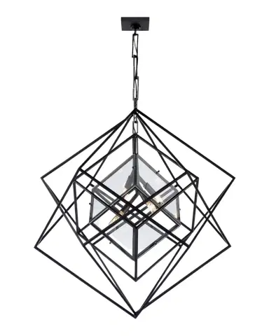 Visual Comfort Signature Cubist Medium Chandelier By Kelly Wearstler | Thumbnail 1 Visual Comfort Signature Cubist Medium Chandelier By Kelly Wearstler | Thumbnail 1