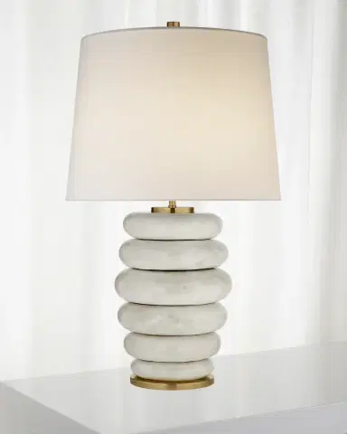 Visual Comfort Signature Phoebe Stacked Table Lamp By Kelly Wearstler | Thumbnail 1 Visual Comfort Signature Phoebe Stacked Table Lamp By Kelly Wearstler | Thumbnail 1