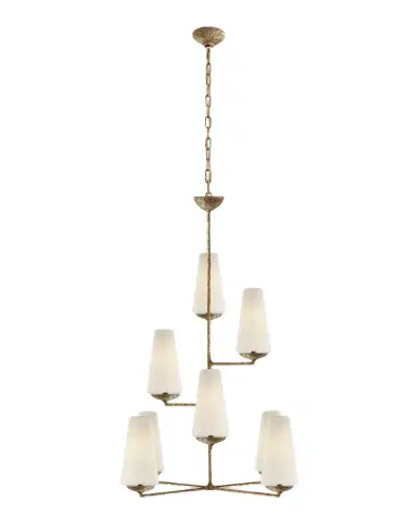 Visual Comfort Signature Fontaine Vertical Chandelier By AERIN | Thumbnail 1 Visual Comfort Signature Fontaine Vertical Chandelier By AERIN | Thumbnail 1