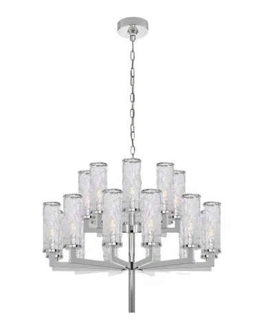 Visual Comfort Signature Liaison Double Tier Chandelier By Kelly Wearstler | Thumbnail 1 Visual Comfort Signature Liaison Double Tier Chandelier By Kelly Wearstler | Thumbnail 1