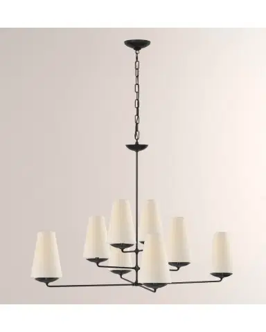 Visual Comfort Signature Fontaine Large Offset Chandelier By AERIN | Thumbnail 2 Visual Comfort Signature Fontaine Large Offset Chandelier By AERIN | Thumbnail 2