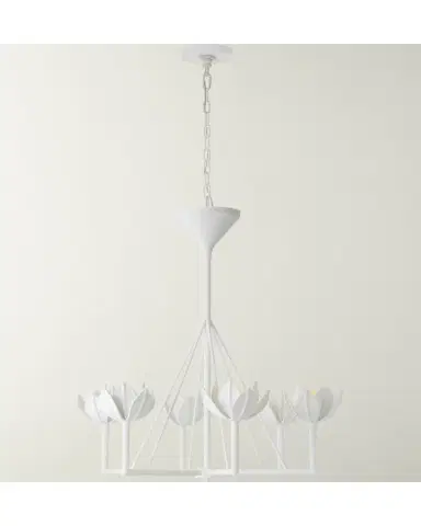 Visual Comfort Signature Alberto Small Single Tier Chandelier By Julie Neill | Thumbnail 2 Visual Comfort Signature Alberto Small Single Tier Chandelier By Julie Neill | Thumbnail 2