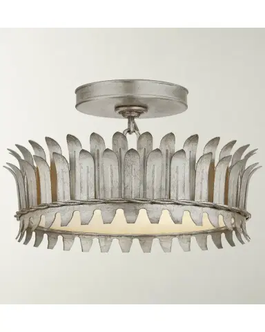 Visual Comfort Signature Leslie 12 Semi-Flush By Suzanne Kasler | Thumbnail 2 Visual Comfort Signature Leslie 12 Semi-Flush By Suzanne Kasler | Thumbnail 2