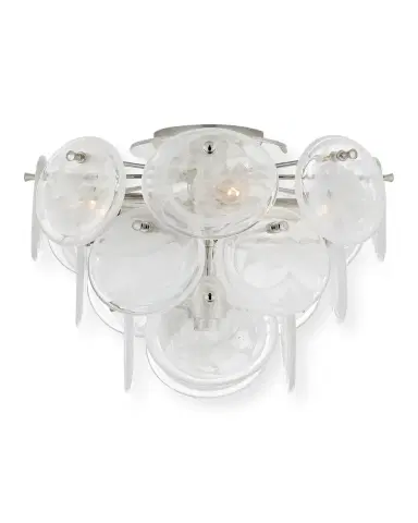 Visual Comfort Signature Loire Medium Tiered Flush Mount By AERIN | Thumbnail 2 Visual Comfort Signature Loire Medium Tiered Flush Mount By AERIN | Thumbnail 2