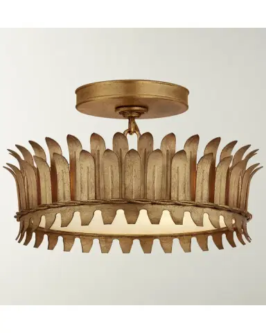 Visual Comfort Signature Leslie 12 Semi-Flush By Suzanne Kasler | Thumbnail 2 Visual Comfort Signature Leslie 12 Semi-Flush By Suzanne Kasler | Thumbnail 2