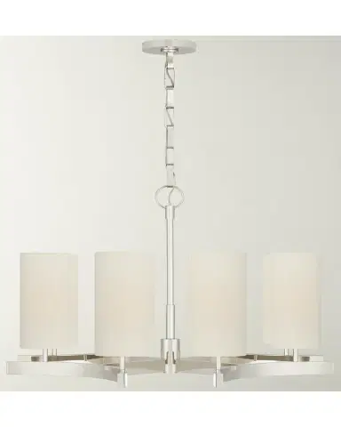 Visual Comfort Signature Aimee Medium Chandelier By Suzanne Kasler | Thumbnail 2 Visual Comfort Signature Aimee Medium Chandelier By Suzanne Kasler | Thumbnail 2