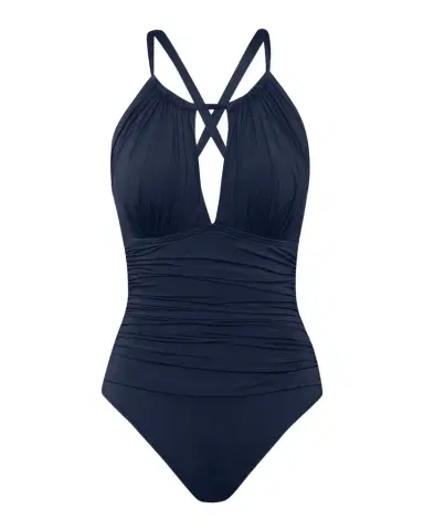 La Blanca Island Goddess Mio High-Neck One-Piece Swimsuit | Thumbnail 1 La Blanca Island Goddess Mio High-Neck One-Piece Swimsuit | Thumbnail 1