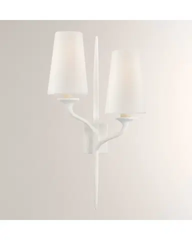 Visual Comfort Signature Iberia Double Left Sconce By Julie Neill | Thumbnail 2 Visual Comfort Signature Iberia Double Left Sconce By Julie Neill | Thumbnail 2