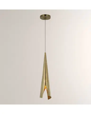 Visual Comfort Signature Piel Small Wrapped Pendant By Kelly Wearstler | Thumbnail 2 Visual Comfort Signature Piel Small Wrapped Pendant By Kelly Wearstler | Thumbnail 2