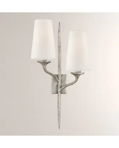 Visual Comfort Signature Iberia Double Left Sconce By Julie Neill | Thumbnail 2 Visual Comfort Signature Iberia Double Left Sconce By Julie Neill | Thumbnail 2