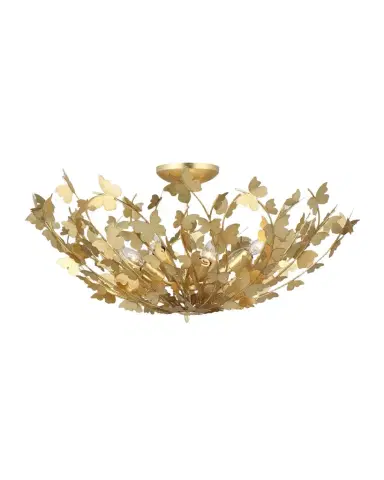 Visual Comfort Signature Farfalle Large Semi-Flush Mount By Julie Neill | Thumbnail 1 Visual Comfort Signature Farfalle Large Semi-Flush Mount By Julie Neill | Thumbnail 1